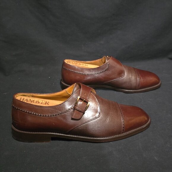 Mezlan Made in Spain Men\'s Istanbul Brown Monk Strap Shoes - 11W US main image 5